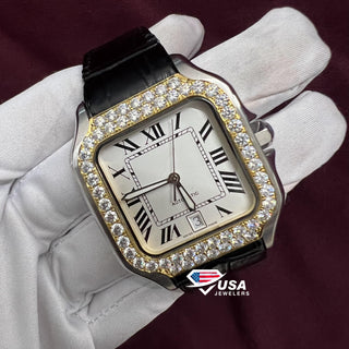 41MM VVS Moissanite Diamond Watch