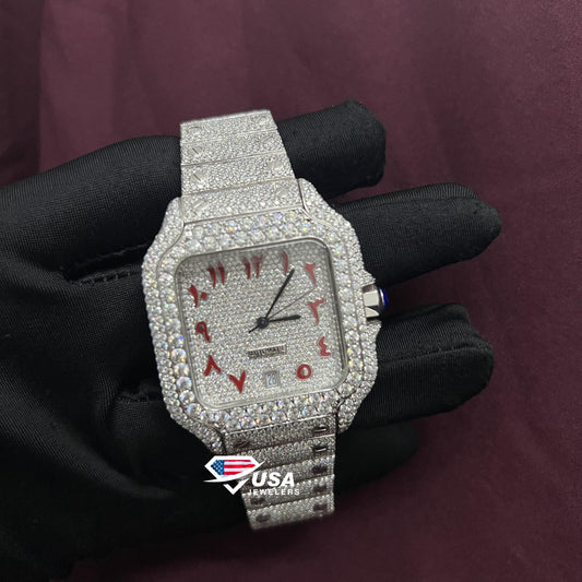 VVS Moissanite Automatic Diamond Watch