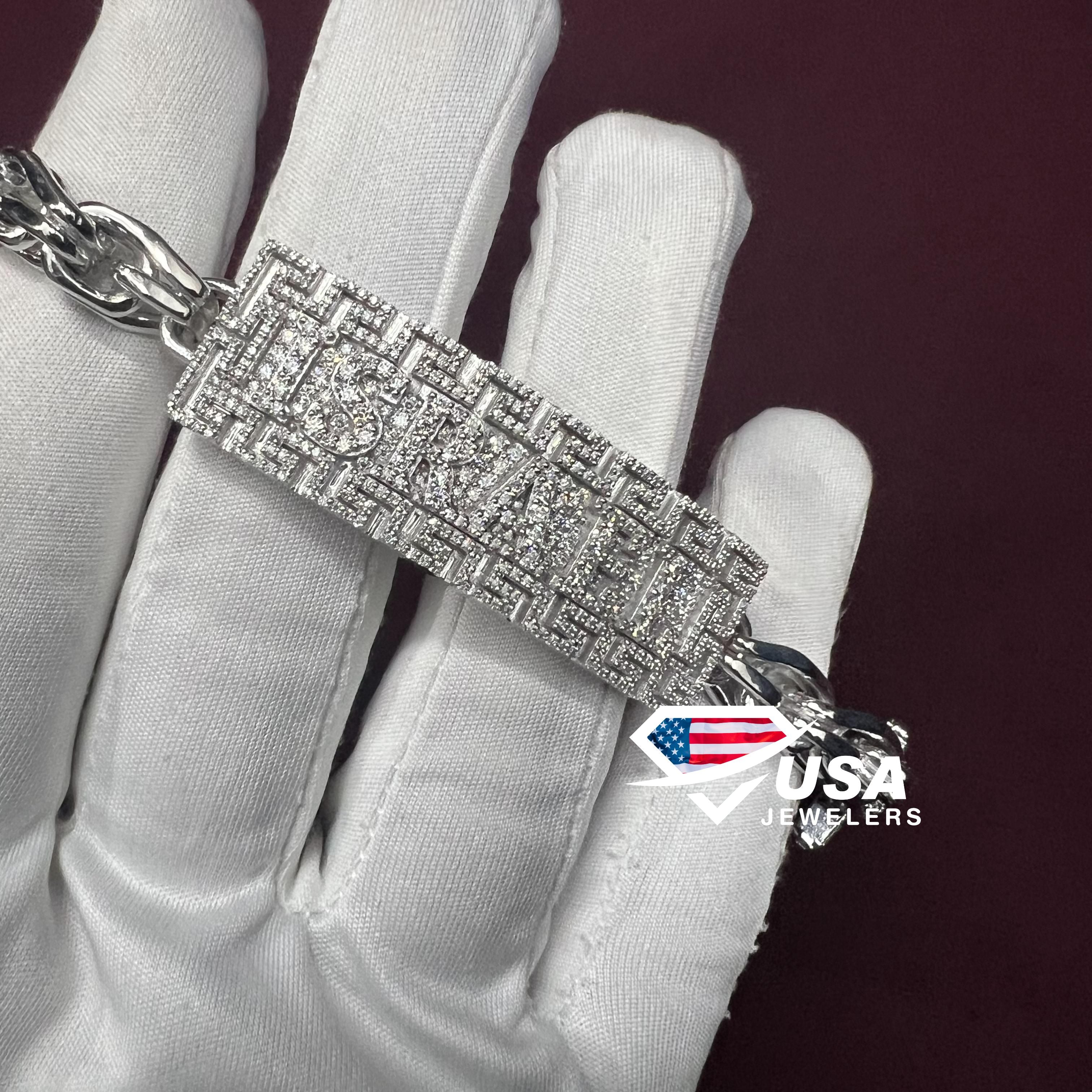 Vvs diamond cuban on sale link bracelet