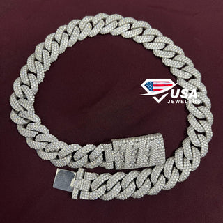 20 MM VVS Lab Diamond Miami Cuban Link Chain