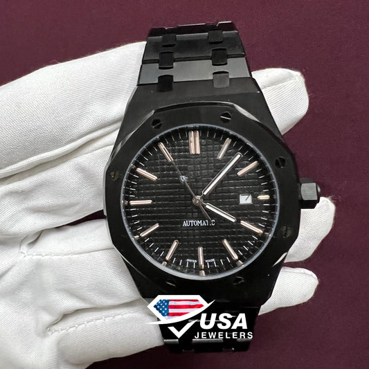41MM Automatic Full Black Watch