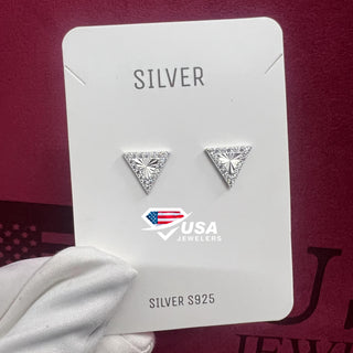 VVS Moissanite Diamond 925 Sterling silver Stud Earring