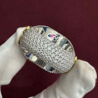 VVS Lab Diamond Full Iced Out Custom Champions Men's Ring