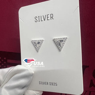 VVS Moissanite Diamond 925 Sterling silver Stud Earring
