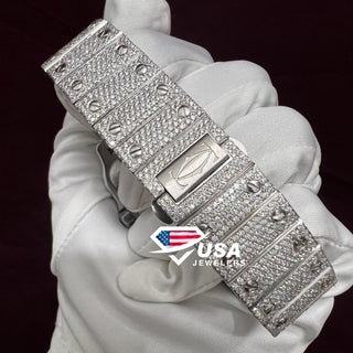 41MM VVS Moissanite Diamond Watch